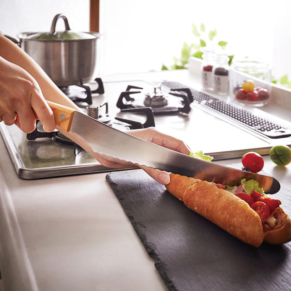 ニサク ブレッドスライサー ステンレススチール ウェーブブレード ブレッドナイフ 3010 440mm