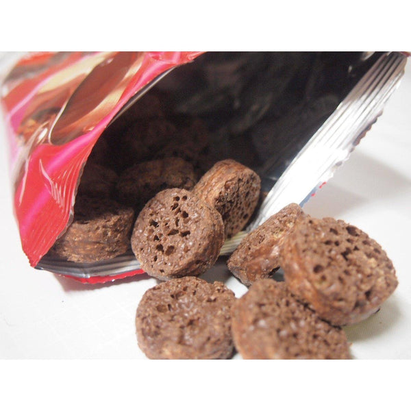 リスカ しっとりチョコ チョコレートコーンパフ スナック 80g (3個パック)