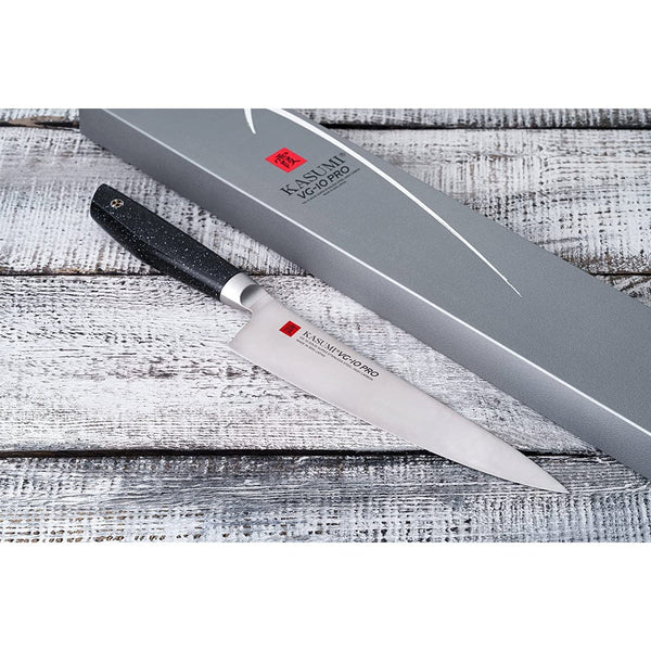炭鎌 霞 VG-10プロ 剣型 牛刀包丁 270mm 58027