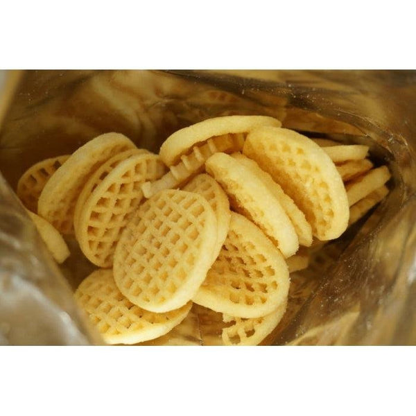 東ハト あみじゃが ワッフル型ポテトチップス 塩ビーフ味 94g (3個パック)