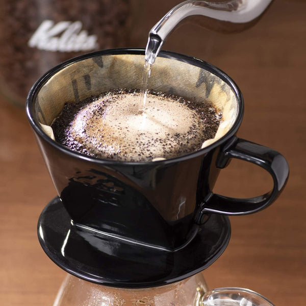 カリタ セラミックコーヒードリッパー 102 ブラック