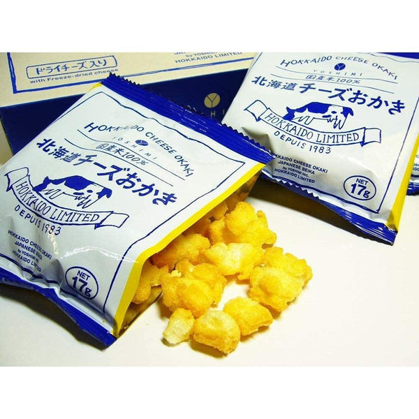 ヨシミ 北海道産チーズおかき チーズせんべい 102g