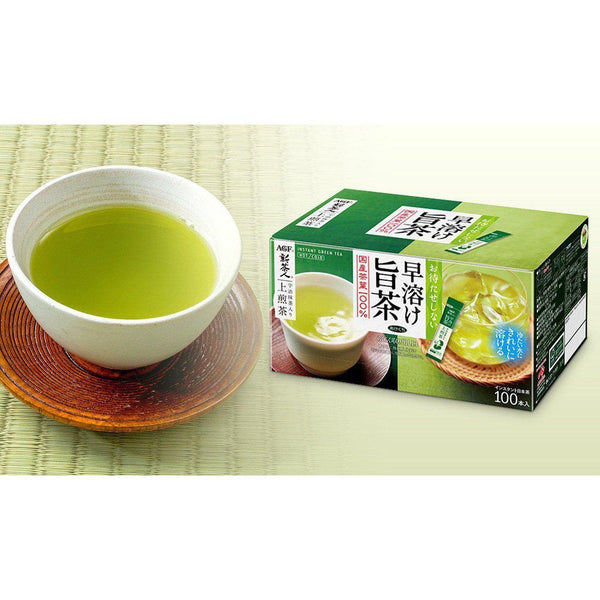 AGF 宇治抹茶入りインスタント粉末煎茶 100本
