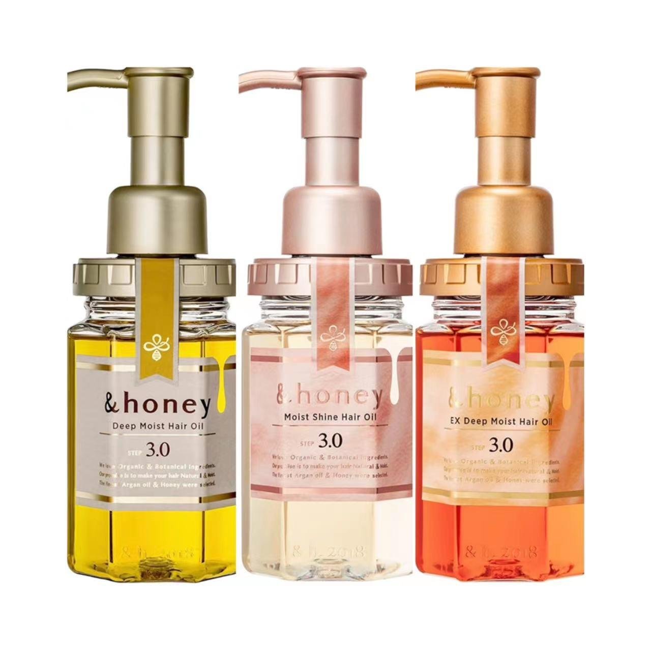 ＆ハニー ディープモイスト ヘアオイル 3.0 ヘアトリートメント 100ml