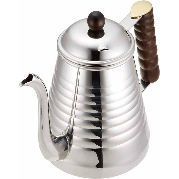 Kalita SSW ハンドドリップ グースネックケトル（ステンレススチール ドリップコーヒーポット）1L