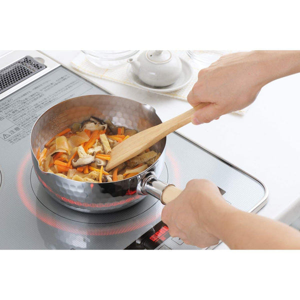 ヨシカワ ユキヒラ ソースパン ステンレス鍋 1.7クォート 18cm YH6752