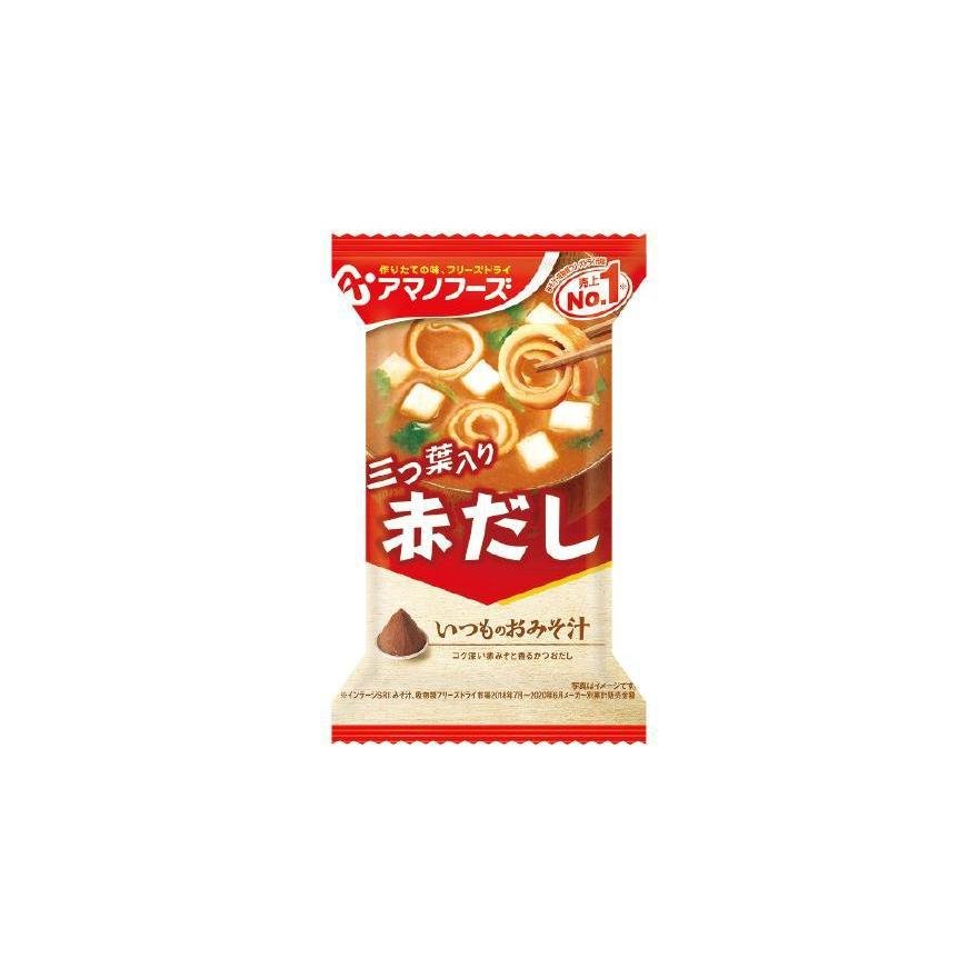 アマノフーズ フリーズドライ 味噌汁詰合せ I 10食入り