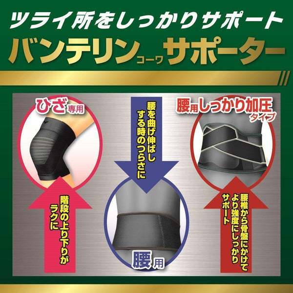 興和 バンテリン 腰ベルトサポーター 大きめサイズ