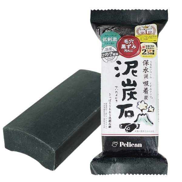 ペリカン デイタンセキ チャコールバーソープ 135g