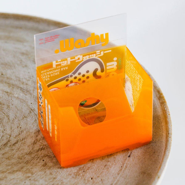 ペリカン石鹸 ドット ウォッシー ポアクレンジングソープバー 75g