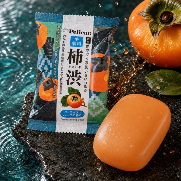 ペリカン石鹸 薬用柿渋ボディソープ 80g