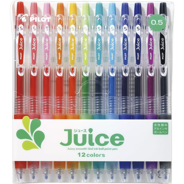 パイロット ジュース ゲルインクボールペン 0.5mm 12色セット