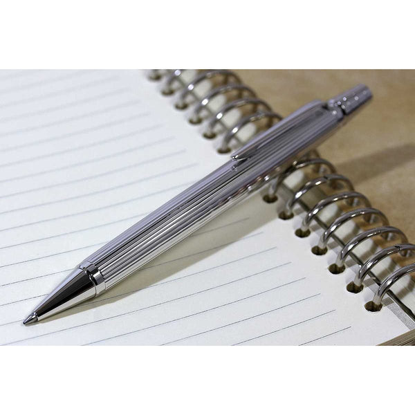 パイロット レイズ プレミアム細書きボールペン シルバーストライプ 0.7mm