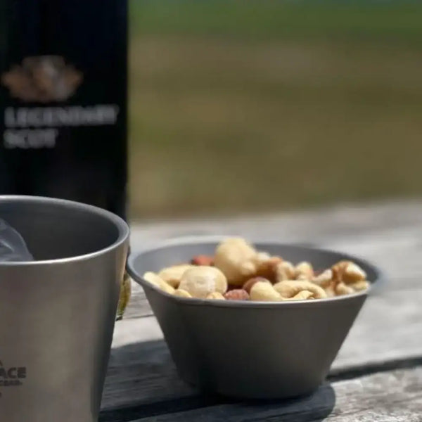 Ptygrace 耐久チタン軽量計量カップ キャンプ用 150ml