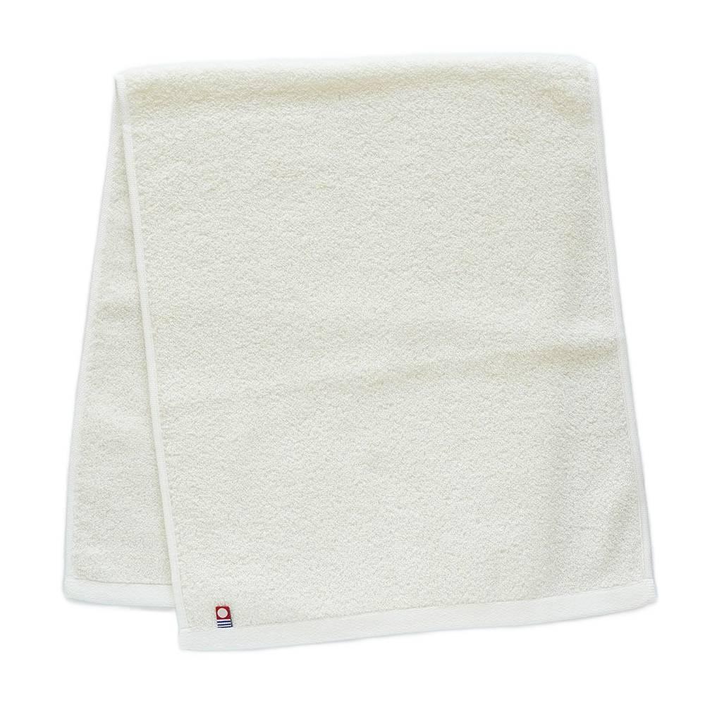 速乾吸水ソフトフェイスタオル 和紙＆コットン スノーホワイト 80cm