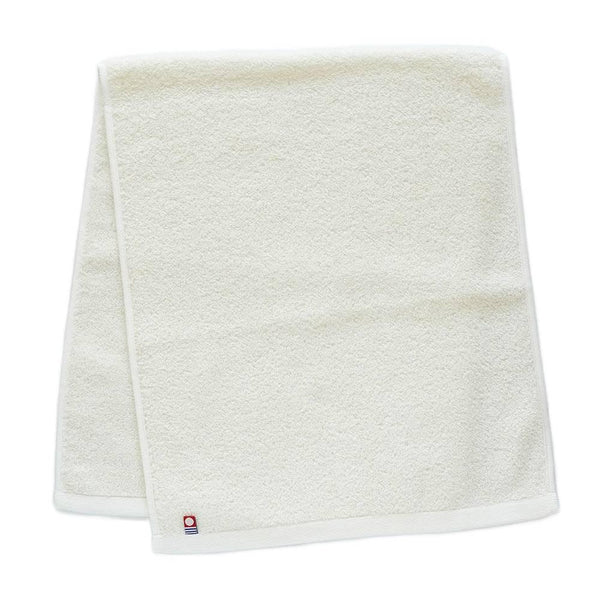 速乾吸水ソフトフェイスタオル 和紙＆コットン スノーホワイト 80cm