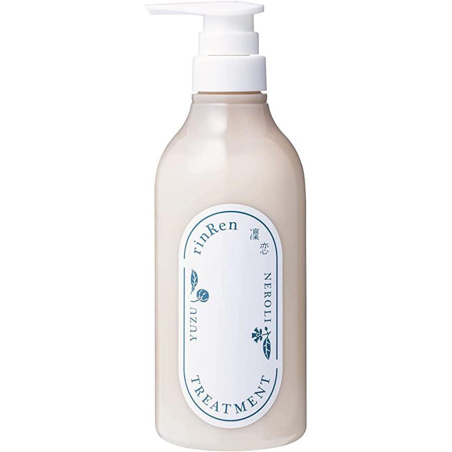 リンレン トリートメント ユズ＆ネロリ ヴィーガンヘア スムージングトリートメント 480ml