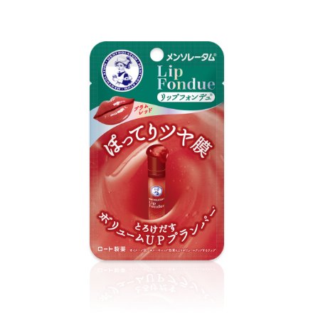 ロート製薬 メンソレータム リップフォンデュ プラムレッド モイスチャライジング リップグロス 3.2g