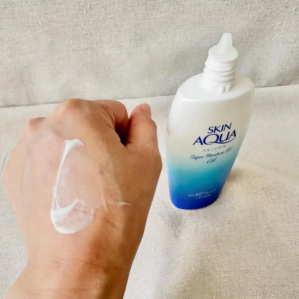 ロート製薬 スキンアクア スーパーモイスチャージェル SPF50+ PA++++ 110g
