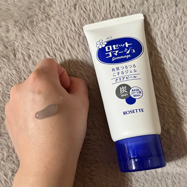 ロゼット ゴマージュ クリアピール チャコール＆シーマッド ピーリングジェル 120g