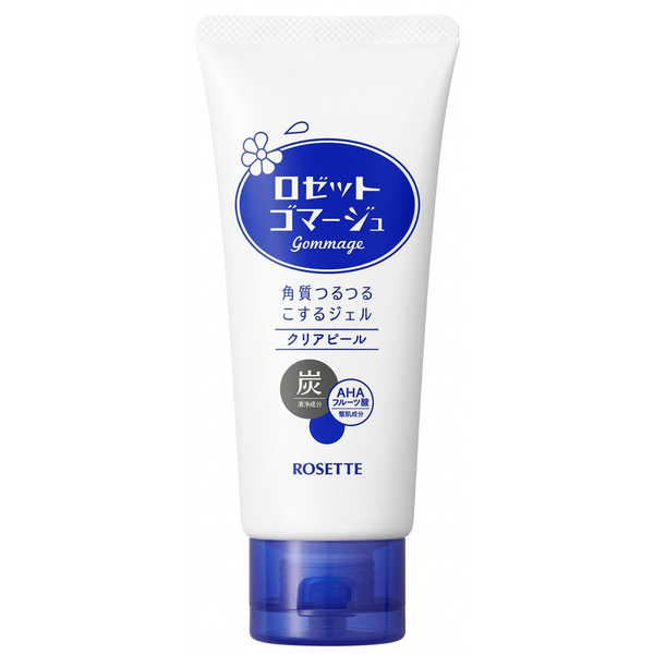 ロゼット ゴマージュ クリアピール 炭＆海泥ピーリングジェル 180g