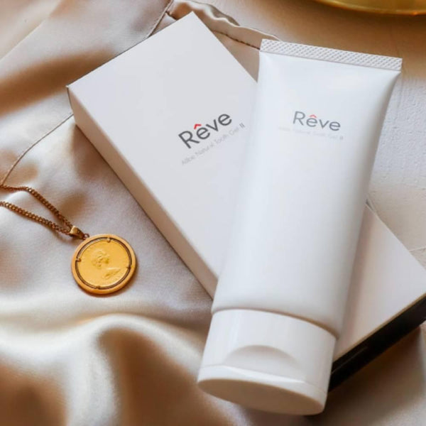 Rêve オールベ ナチュラル卵殻ジェル歯磨き粉 オーガニックハーブ味 80g