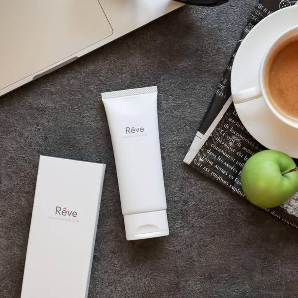 Rêve オールベ ナチュラル卵殻ジェル歯磨き粉 オーガニックハーブ味 80g