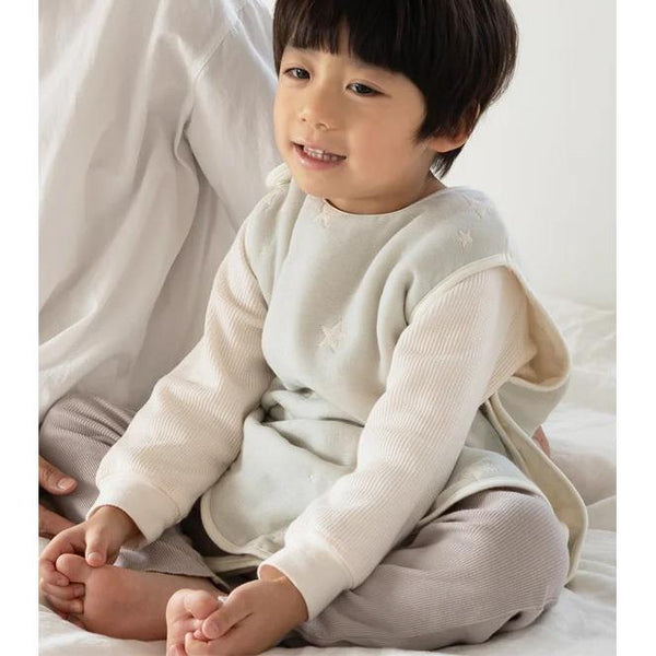 サンデシカ ふわふわモスリン ベビー寝袋 着る寝袋