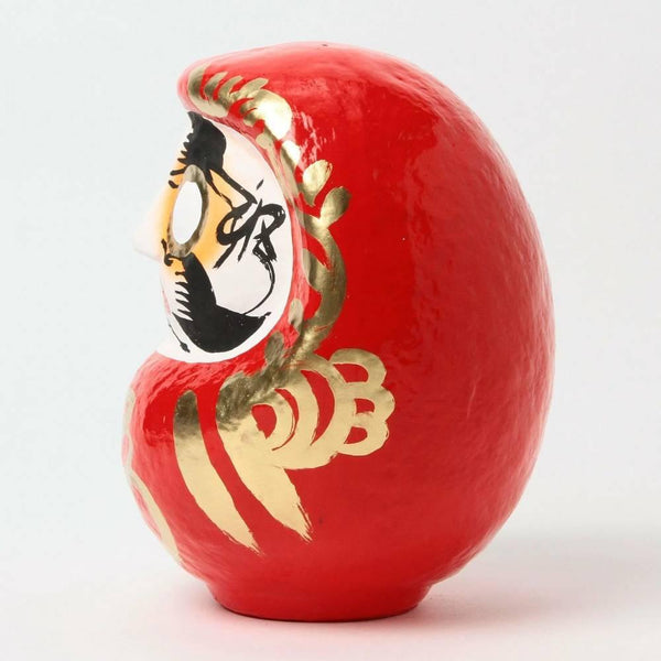 白川だるま「鳳」手作り縁起物 赤色 25cm