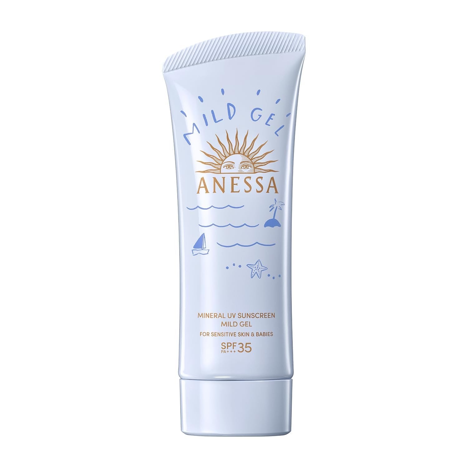 資生堂 アネッサ モイスチャーUV 日焼け止め マイルドジェル SPF35 PA+++ 90ml