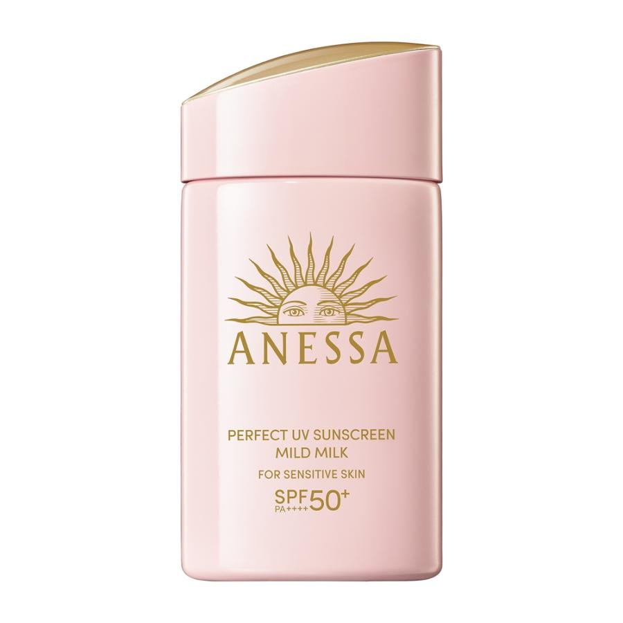 ANESSA パーフェクトUVサンスクリーンミルクN 60ml 4本セット 資生堂 アネッサ パーフェクトUV サンスクリーン マイルドミルク