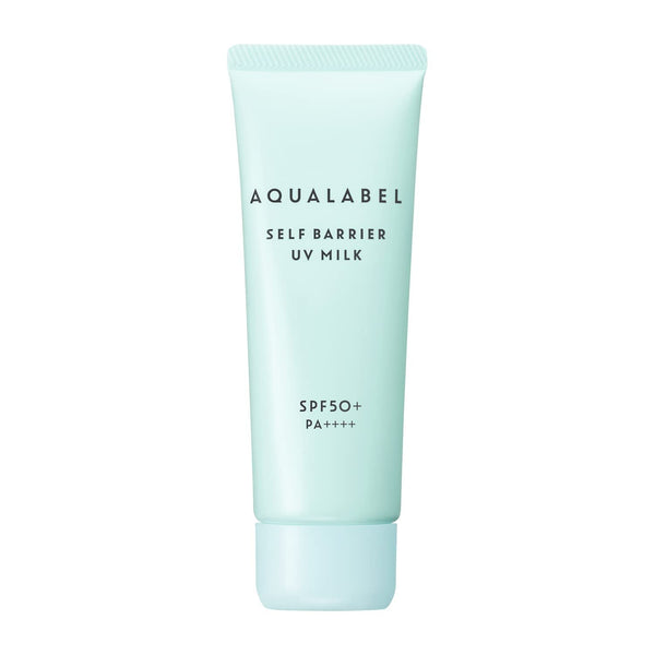 資生堂 アクアレーベル セルフバリアUV ミルク サンスクリーン SPF50+ 45g
