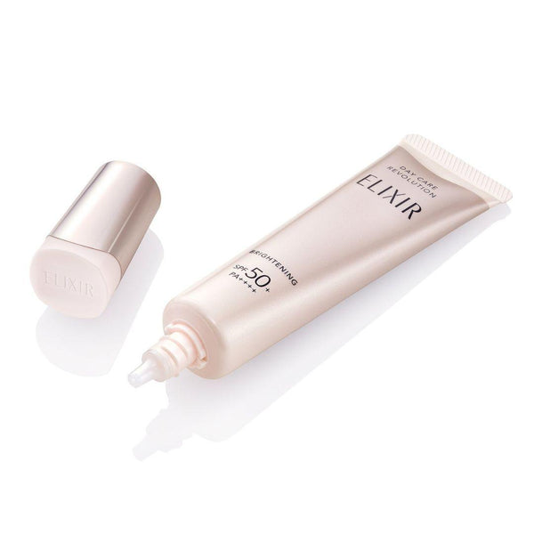 資生堂 エリクシール デイケア レボリューション ブライトニングUVエマルジョン SPF50+ 35ml
