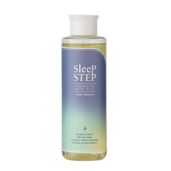 スリープステップ バスミルク クリアビューティー リフレッシング ハーバルベルガモット 200ml