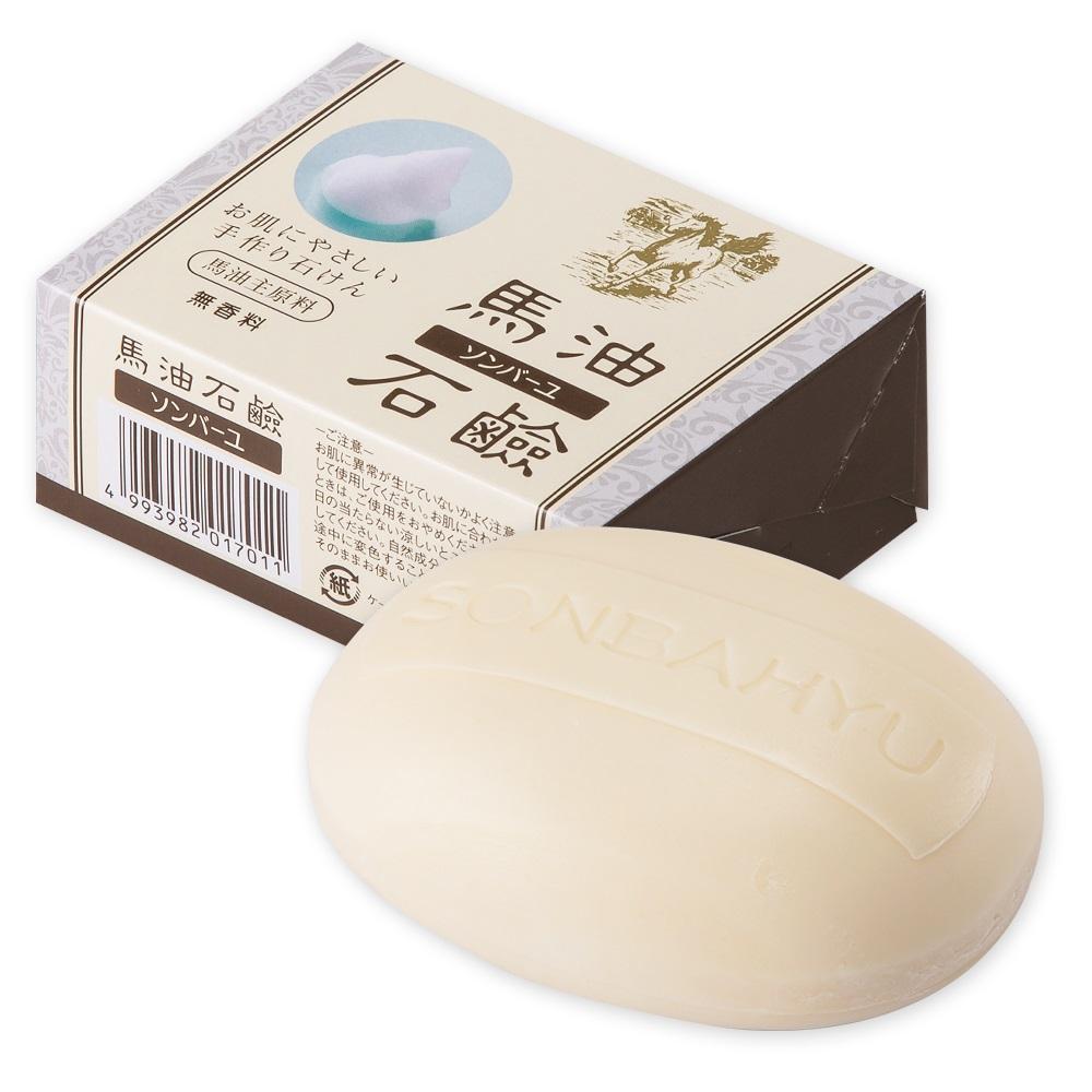 ソンバユジャパン 馬油石鹸 無香料 85g