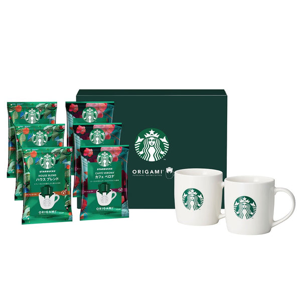 スターバックス ジャパン オリガミ ドリップコーヒーバッグ＆マグカップ ギフトセット