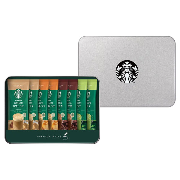 スターバックス プレミアムミックス サンプラー インスタントティー＆コーヒー パケット ギフトボックス