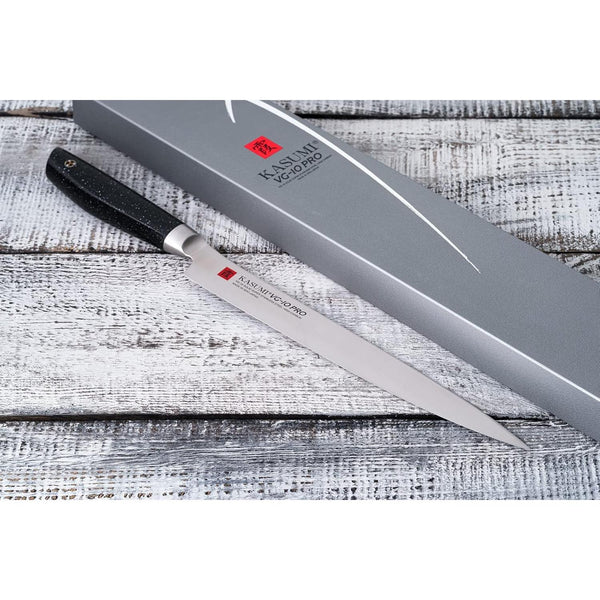 スミカマ 霞 VG10 ハムスライサー 薄切り包丁 24cm