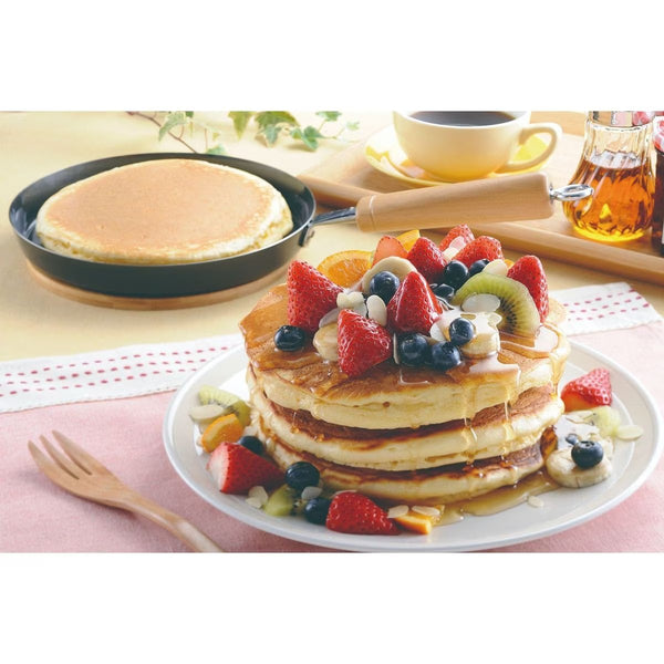 サミット鋳鉄パンケーキパン 日本製ホットケーキフライパン 20cm