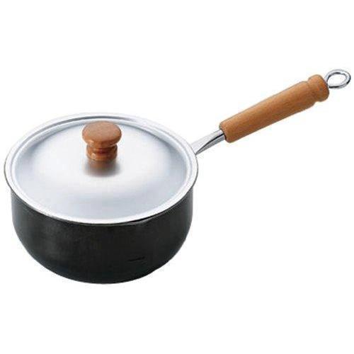サミット 片手鍋 鉄製 蓋付き 16cm