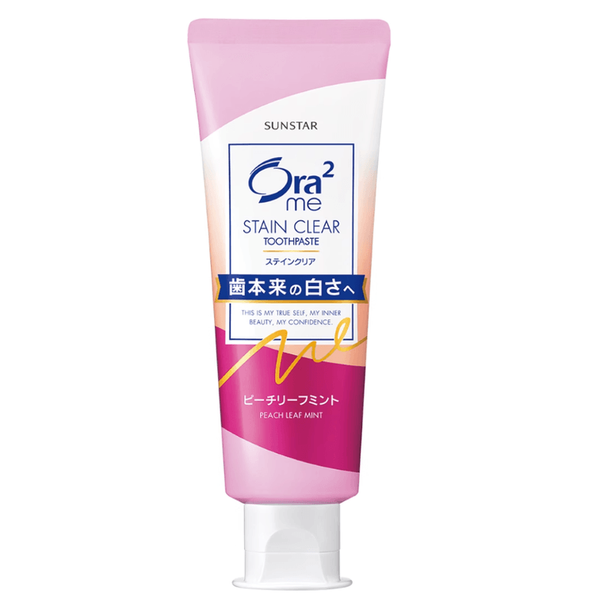 サンスター Ora2 ステイン除去歯磨き粉 ピーチミント風味 130g