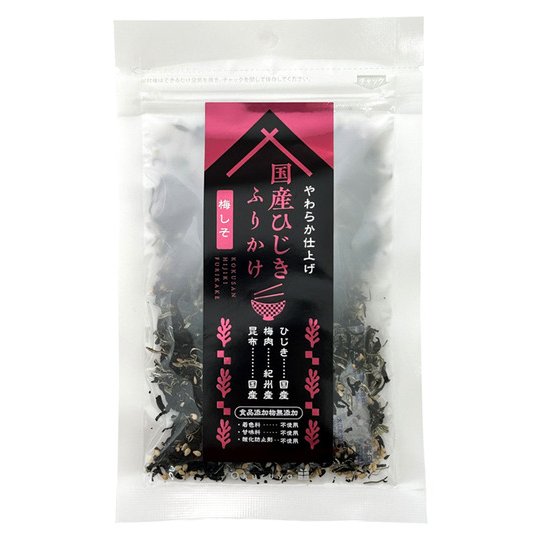 宅生ひじき 梅しそソフトふりかけ 万能調味料 22g (3個入)