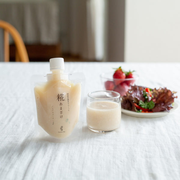 田田田堂 オーガニック ストレートタイプ甘酒 発酵飲料 150g