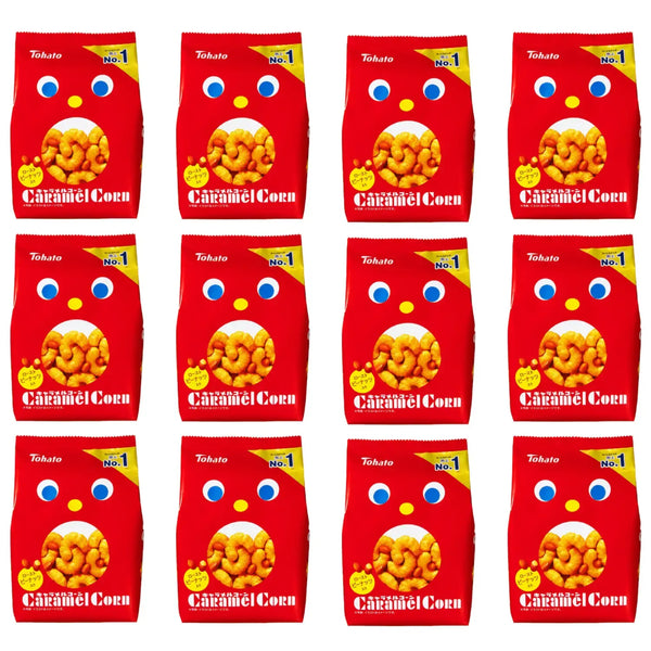東ハト キャラメルコーンパフ オリジナル味 70g（12袋入り）