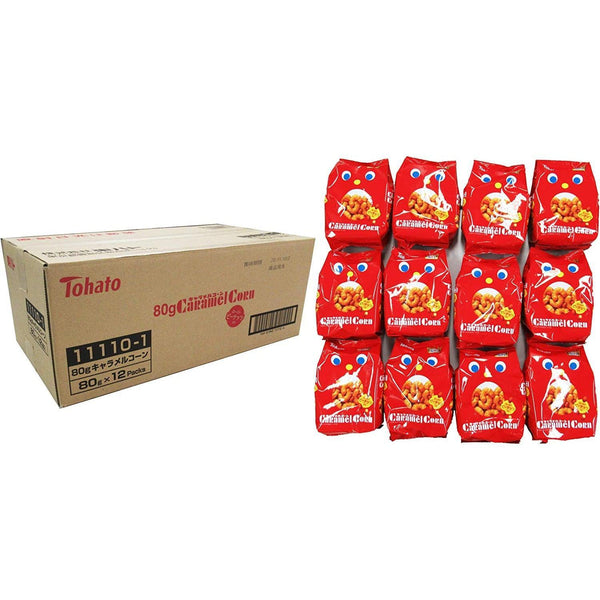 東ハト キャラメルコーンパフ オリジナル味 70g（12袋入り）