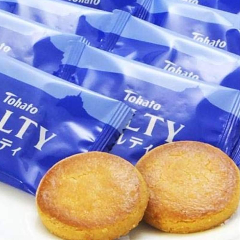 東ハト ソルティクッキー 塩バタービスケット 8枚入り