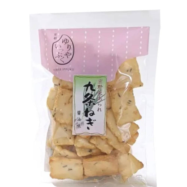 伝統せんべい 九条ねぎ風味せんべい 58g