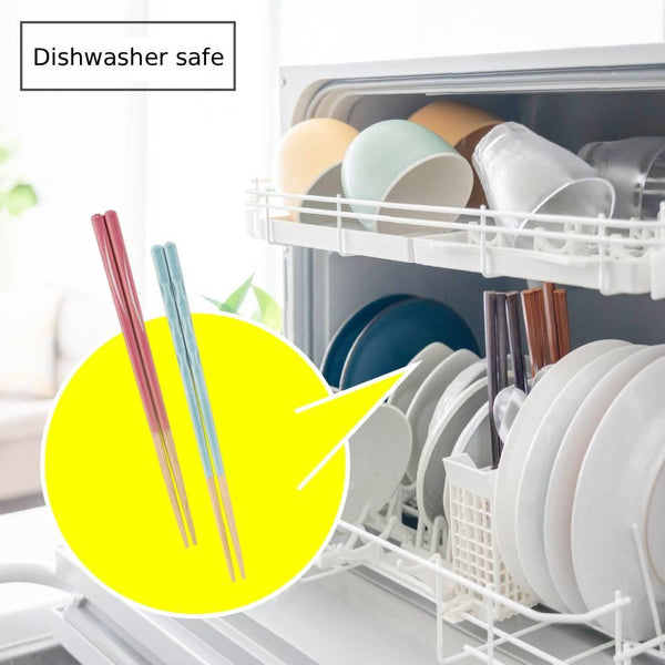 本当にすべりにくい箸 食洗機対応 黒千鳥 23cm