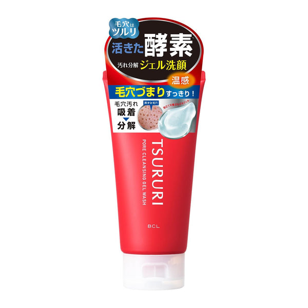 ツルリ 温感ジェル 毛穴クレンジング 泡立たない洗顔料 110g
