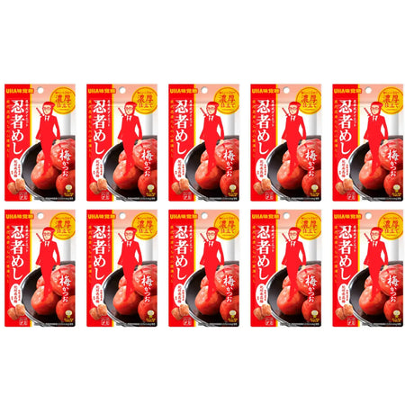 UHA味覚糖 忍者めし 梅かつお飴 20g×10袋